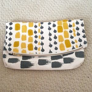 Foldover Zipper Pouch / Clutch